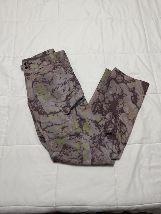 Sixsite Pants Mens 34 Green Camo USA Made Belt Zip Pockets Hunting